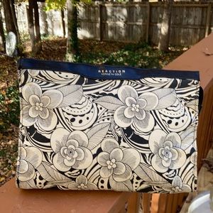 Reaction Kenneth Cole canvas and leather bag